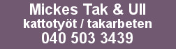 Mickes Tak &  Ull logo